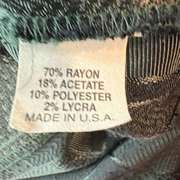 VTG Donna Jessica Patchwork Maxi Dress Women's Size 3 Junior Cowl Neck Lagenlook - Picture 8 of 8